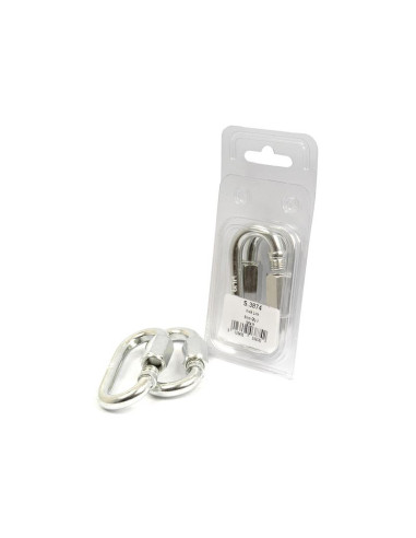 BZP Eslabón de cadena rápido Ø8mm