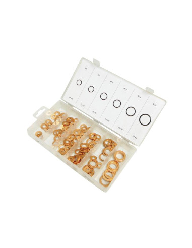 Arandela Cobre, (110 pzas.) Caja