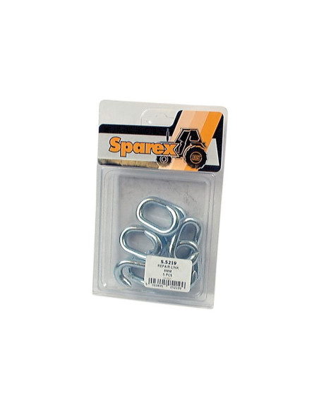 Eslabón de reparación rápida de la cadena Ø8mm 5 pzas. Blister