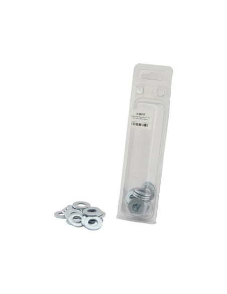 Arandela, D.I.: 1/2'' (Din 125A) 20 pzas. Blister