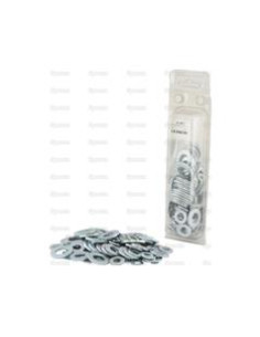 Arandela, D.I.: 3/16 - 11/16'' (Din 125A) 125 pzas. Blister