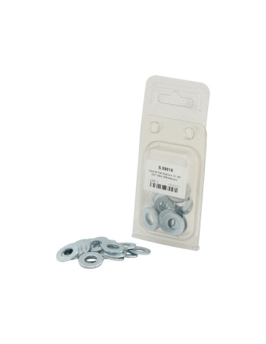 Arandela, D.I.: 3/8'' (Din 125A) 20 pzas. Blister