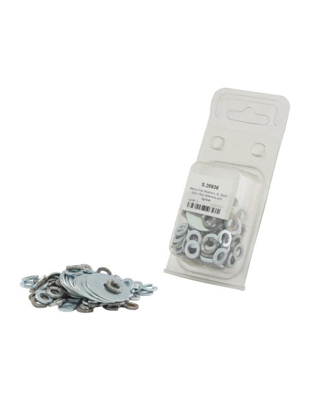 Arandela, D.I.: 6mm (Din 125A) 90 pzas. Blister