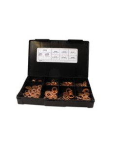 Arandelas Cobre, (500 pzas.) Caja