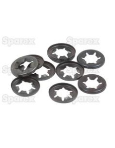 Arandelas de Seguridad Estrella, D.I.: 1/8''