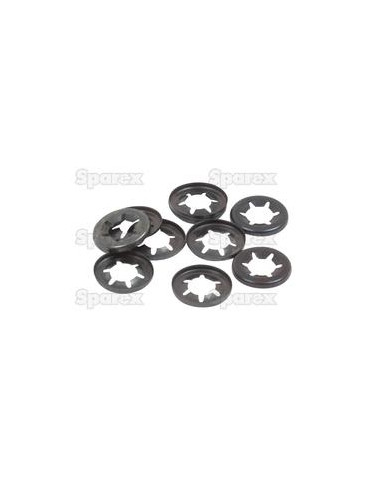 Arandelas de Seguridad Estrella, D.I.: 3/16''