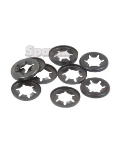 Arandelas de Seguridad Estrella, D.I.: 5/32'' 2