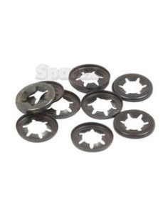 Arandelas de Seguridad Estrella, D.I.: 7/32''