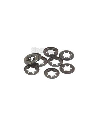 Arandelas de Seguridad Estrella, D.I.: 7/32''
