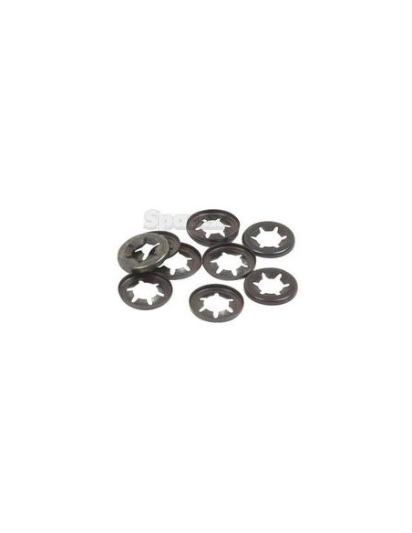 Arandelas de Seguridad Estrella, D.I.: 7/32''