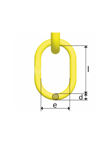 Montajes de Eslabones - MT-10-10, Ø de la cadena: 10mm, SWL: 11.5T