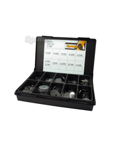 Arandelas para Reparación, D.I.: 7 - 10mm, D.E.: 25.4 - 50.8mm, Din 7973), (Caja 475 pzas.)