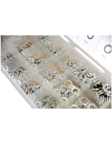 Surtido Arandelas de Seguridad, 720 pzas. Caja