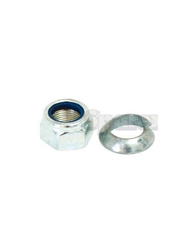 Tuerca Y Arendela Conica M20 x 1.5