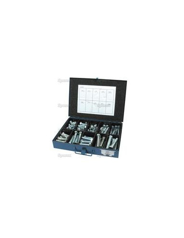 Surtido Tornillo y Espárragos Métrica (Din 931/933) 92 pzas. Metalpak