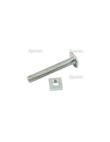 Surtido Tornillo y Tuerca para Techos, Tamaño: 8 x 50mm