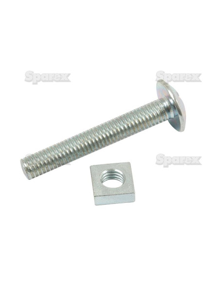 Surtido Tornillo y Tuerca para Techos, Tamaño: 8 x 50mm