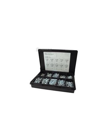 Surtido Tornillo y Tuerca para Techos, Tamaño: M5 - M8 x 25 - 50mm