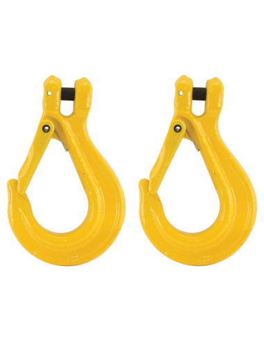Gancho Clevis Con Seguro 8mm (Certificado)