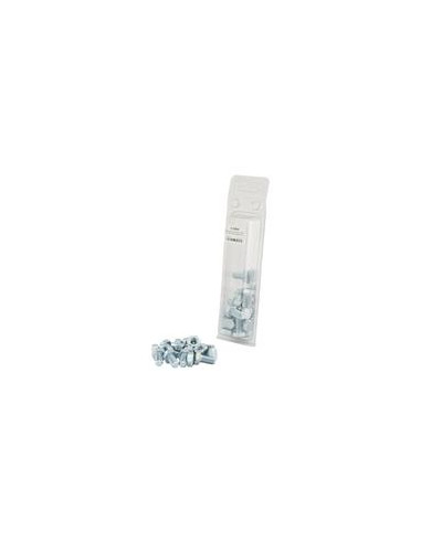 Tornillo Métrica, Tamaño: M10 x 20mm (Din 960, 934) 10 pzas. Blister