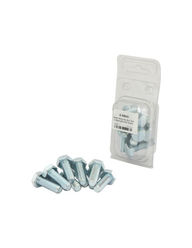 Tornillo Métrica, Tamaño: M10 x 30mm (Din 933)...