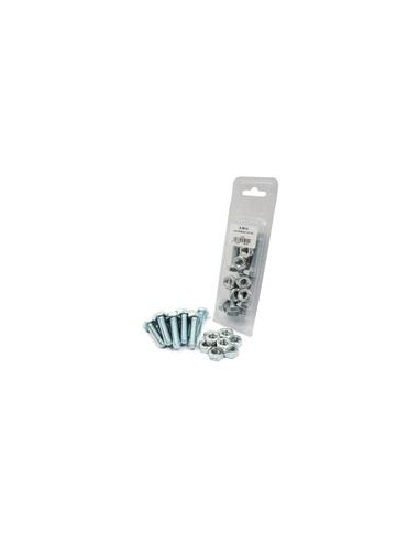 Tornillo Métrica, Tamaño: M10 x 40mm (Din 933, 934) Resistencia a la tracción: 8.8.