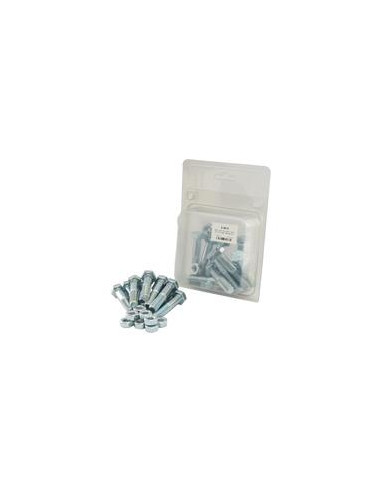 Tornillo Métrica, Tamaño: M10 x 70mm (Din 931, 934) 10 pzas. Blister