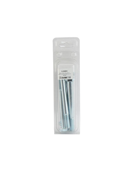 Tornillo Métrica, Tamaño: M12 x 120mm (Din 931) 6 pzas. Blister