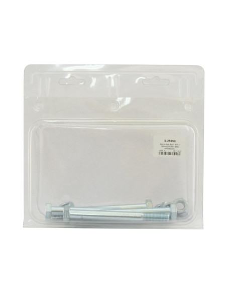 Tornillo Métrica, Tamaño: M12 x 120mm (Din 931, 934) 5 pzas. Blister