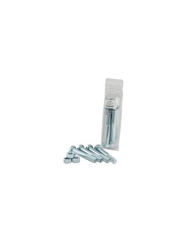 Tornillo Métrica, Tamaño: M16 x 100mm (Din 931, 934) 5 pzas. Blister