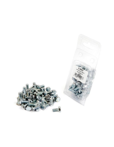 Tornillo Métrica, Tamaño: M6 x 12mm (Din 933)...