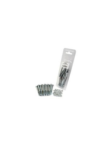 Tornillo Métrica, Tamaño: M6 x 60mm (Din 931, 934) 20 pzas. Blister