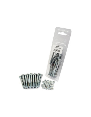 Tornillo Métrica, Tamaño: M6 x 60mm (Din 931,...