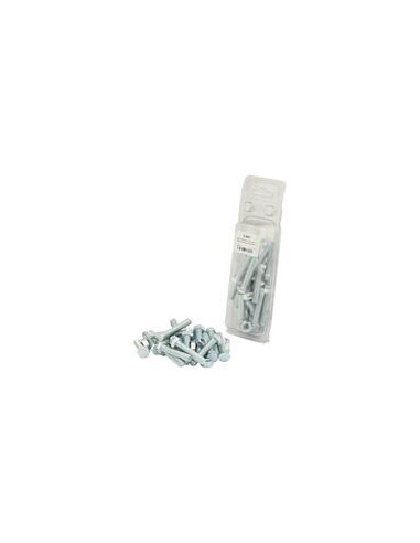 Tornillo Métrica, Tamaño: M8 x 40mm (Din 933, 934) Resistencia a la tracción: 8.8.