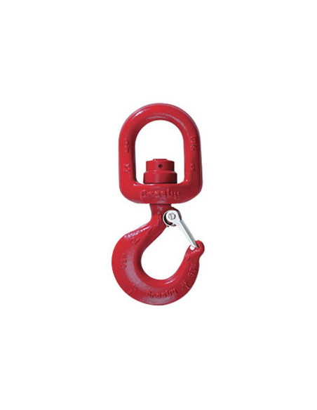 Gancho giratorio con rodamiento L3322B - SWL: 2T