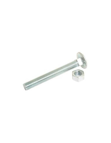 Tornillos barraqueros, Tamaño: 12 x 100mm (Din 601/934)