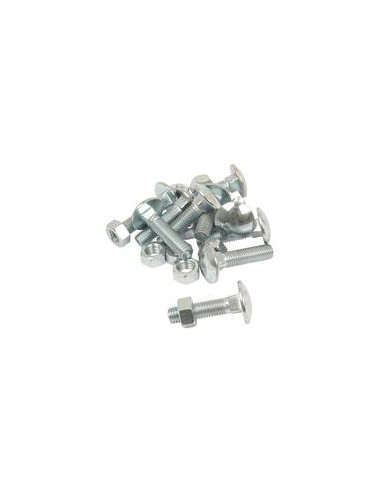 Tornillos barraqueros, Tamaño: 12 x 50mm (Din 601/934)