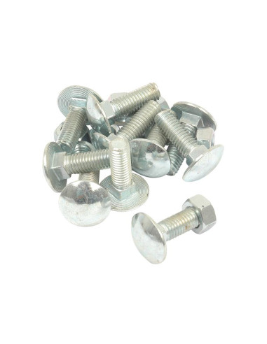 Tornillos barraqueros, Tamaño: 8 x 25mm (Din...