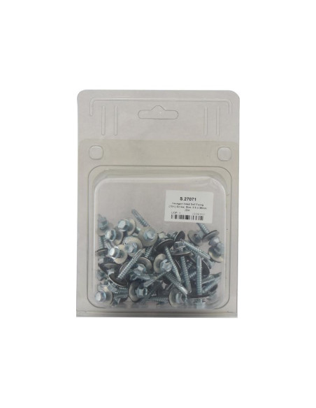 Tornillos Tek Para Sujetar Ligero, Tamaño: 5.5 x 38mm (Din 7504K)