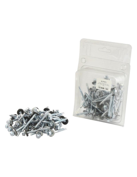 Tornillos Tek Para Sujetar Ligero, Tamaño: 5.5 x 57mm (Din 7504K)