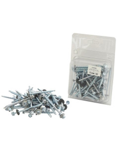 Tornillos Tek Para Sujetar Ligero, Tamaño: 5.5 x 82mm... 2