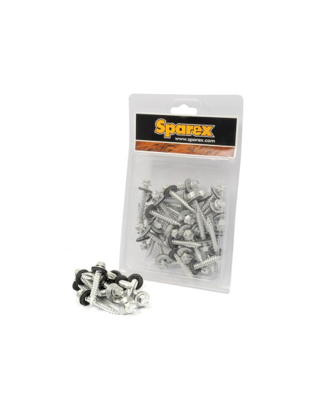 Tornillos Tek Para Sujetar Ligero, Tamaño: 6.3 x 25mm (Din 7504K)