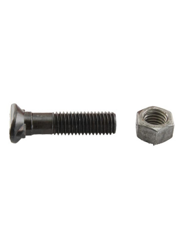 Oval Head Bolts - Double Nib (TO2E), 12 - 50mm...