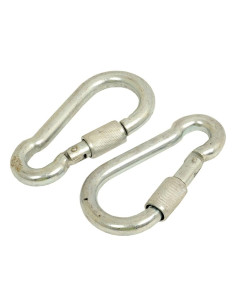 Mosqueton Cierre Seguridad, Ø gancho10mm x 100mm 2