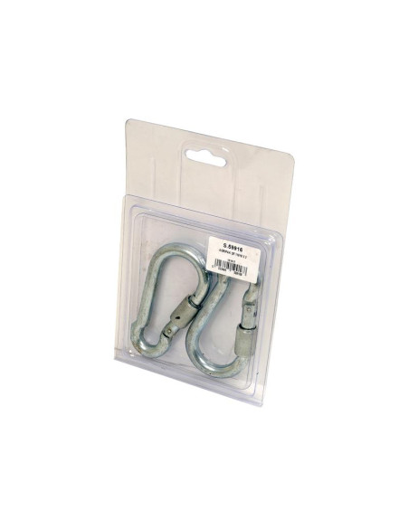 Mosqueton Cierre Seguridad, Ø gancho10mm x 100mm