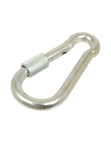 Mosqueton Cierre Seguridad, Ø gancho11mm x 120mm
