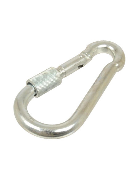 Mosqueton Cierre Seguridad, Ø gancho11mm x 120mm