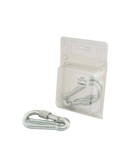 Mosqueton Cierre Seguridad, Ø gancho11mm x 120mm