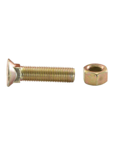 Tornillo Redondo Cuello Cuadrado - 3/4'' x...