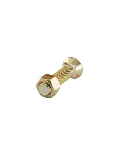 Tornillo Redondo Cuello Cuadrado - 3/8'' x 25mm, Resistencia a la tracción 8.8 (25 pzas. Caja) Corresponde a: 353412X1